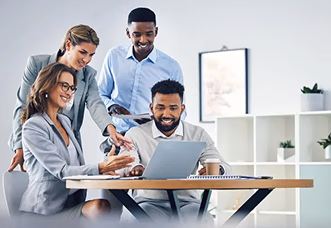 Mobile view of Local Business Marketing project